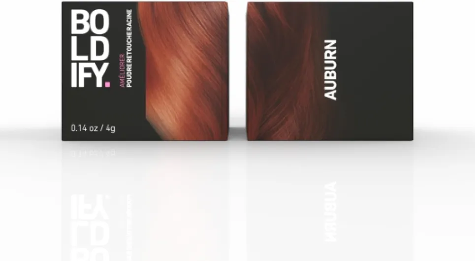 Poudre de Racine de Cheveux (Auburn), Retouche Racines Instantanée, Camoufle Cheveux Gris, Résultat Naturel 4g Auburn 4 g (Lot de 1)