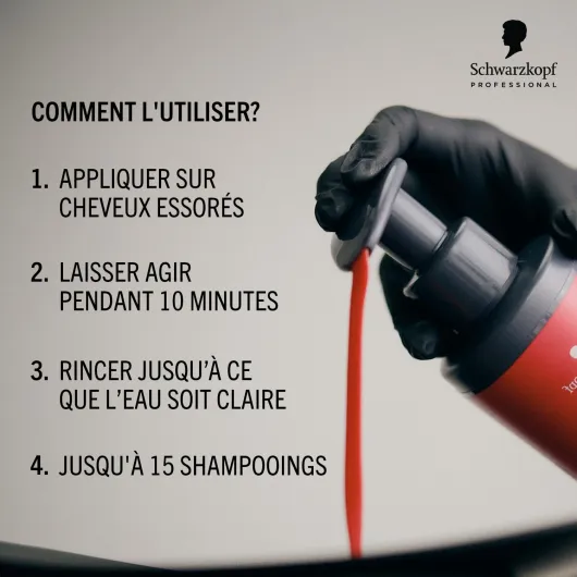 CHROMA ID Masque De Couleur Semi Permanent Mix Tone Color System Tonifiant Rafraîchissant Soin Intense Conditionnement Profond Formule Vegan 6-88 Rouge Rubis 300 ml