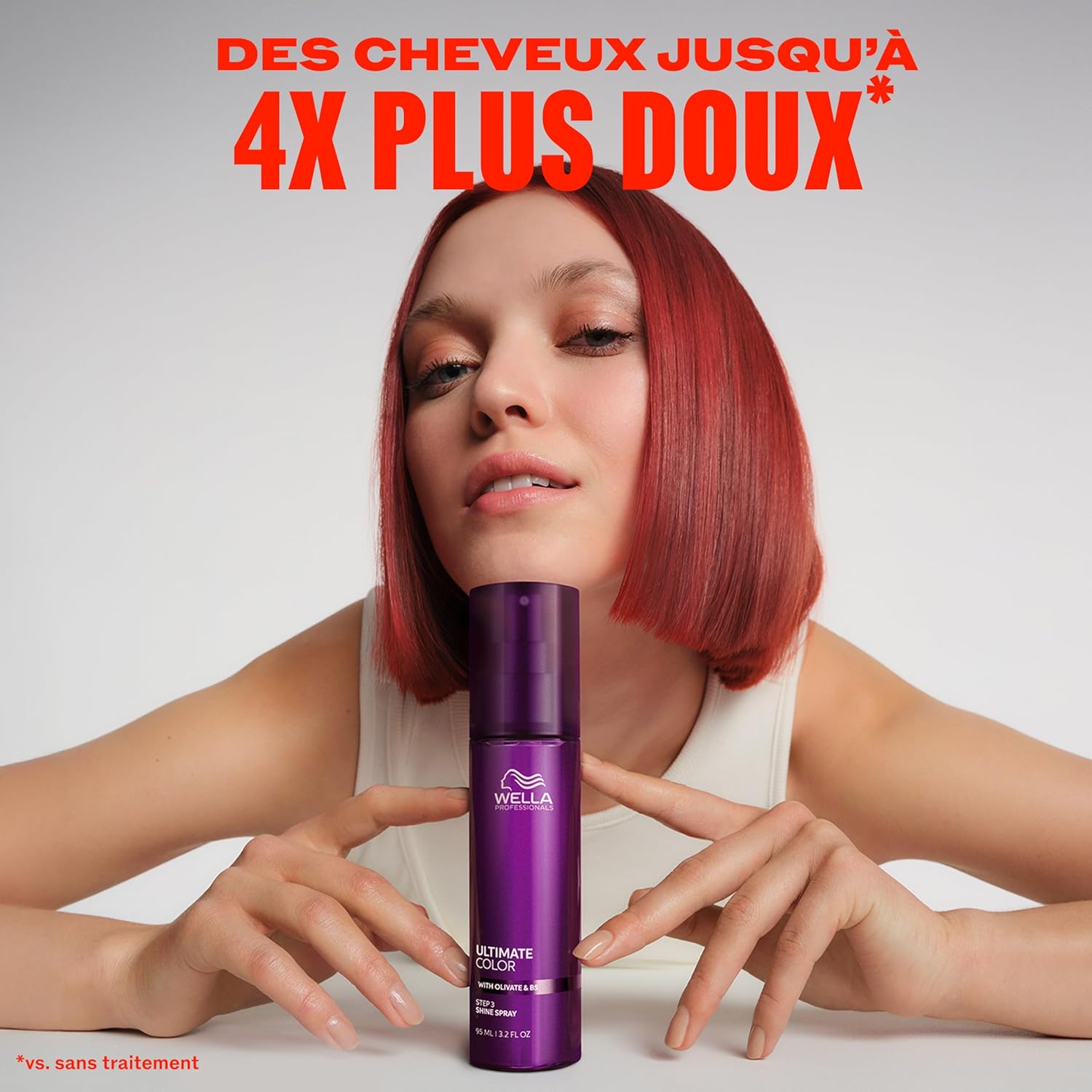 Ultimate Color Masque Étape 3 – Spray cheveux hydratant professionnel pour cheveux colorés, brillance et douceur durable – 95 ml