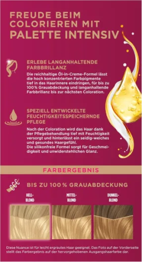 Coloration intense 10-0/200 Blond naturel clair (2 x 115 ml), coloration permanente pour une brillance éclatante et durable et une couverture 100 % des cheveux gris 115 ml (Lot de 2)