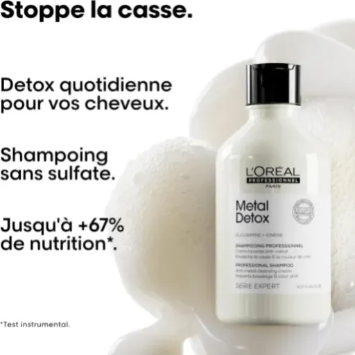 Test L'Oréal Professionnel Metal Detox : le shampoing qui promet de calmer les dégâts des colorations