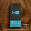 Test Hair Genetics Retouche-Racines Brun Clair : la poudre qui sauve entre deux colorations