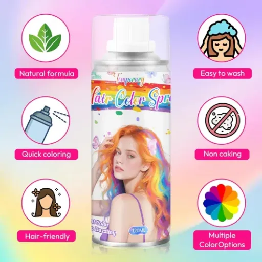 Test MSDADA Spray Coloration Cheveux Rose Temporaire : pratique pour une soirée, moins drôle le lendemain sous la douche