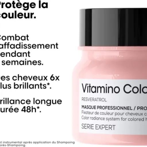 Test L'Oréal Professionnel Vitamino Color : le masque qui protège (plutôt bien) la couleur sans trop se compliquer la vie