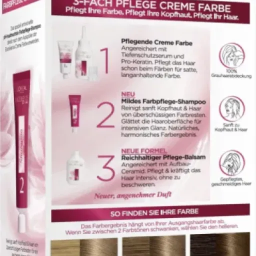 Test L'Oréal Paris Excellence Crème 7 Blond Moyen : la colo maison qui couvre (vraiment) les cheveux blancs