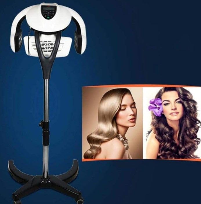Sèche-cheveux professionnel sur pied, sèche-cheveux multifonctionnel pour salon de coiffure, sèche-cheveux sur pied pour salon de coiffure, pour salon de beauté