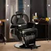 Test Barberpub 2687BK : le fauteuil de coiffeur costaud mais pas parfait pour un petit salon